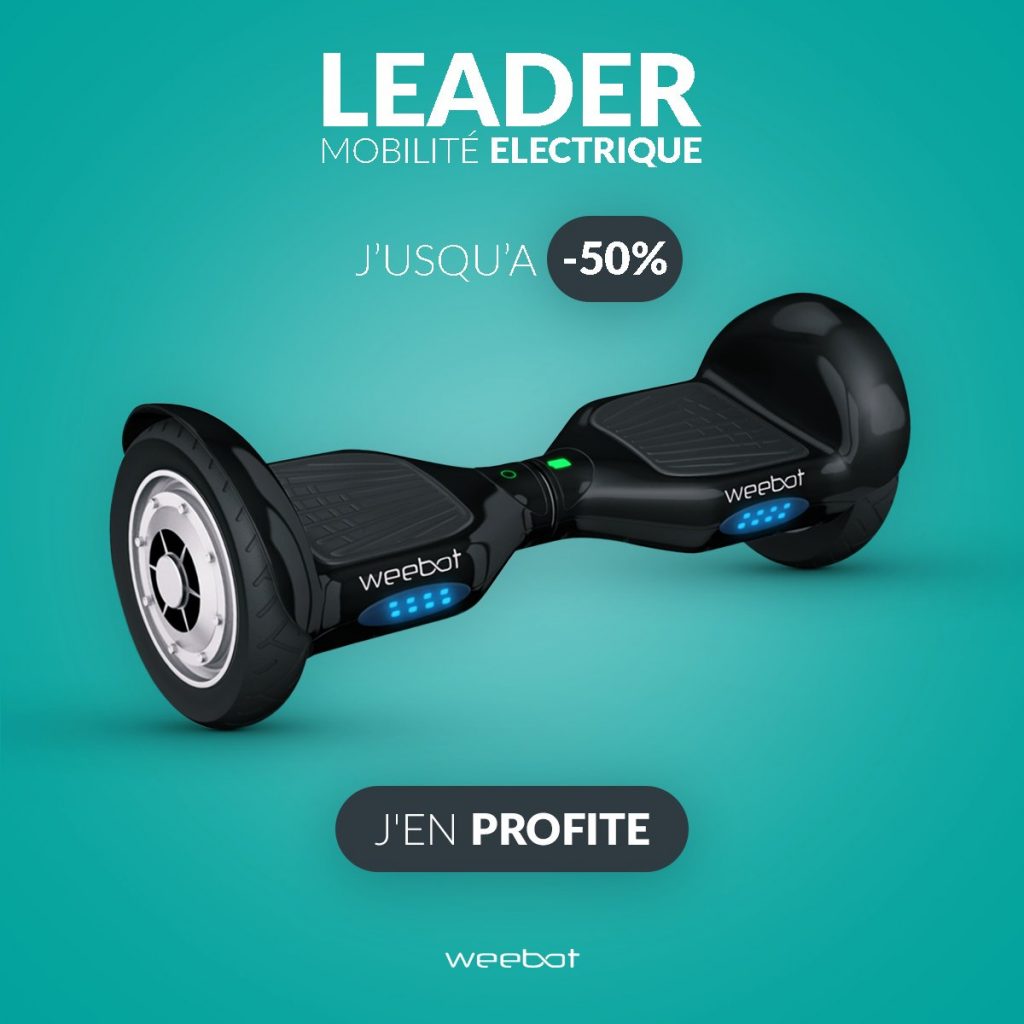 "Trottinette électrique WeeBot"