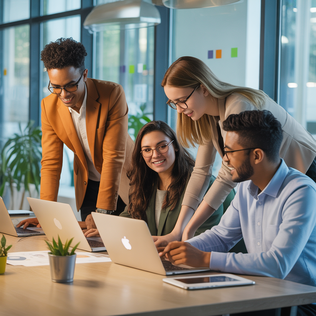 "Landingpage erstellen: Inspiring Team"