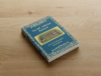 "Self Sufficient Backyard Book cover"