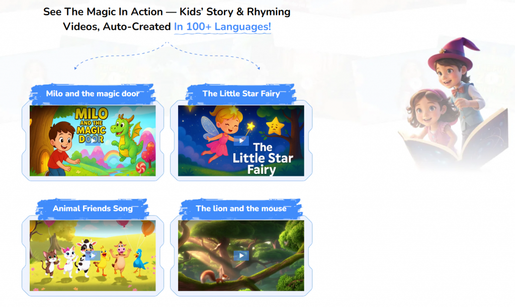 KidsTale AI Features