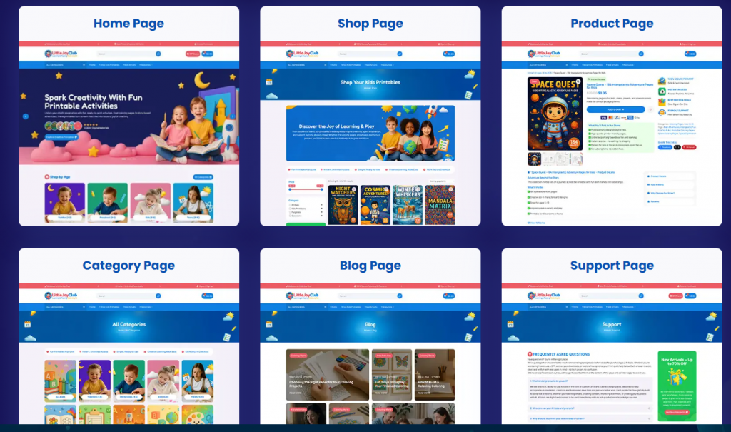 Done-for-You Kids Printable Store 3 Shocking Truth