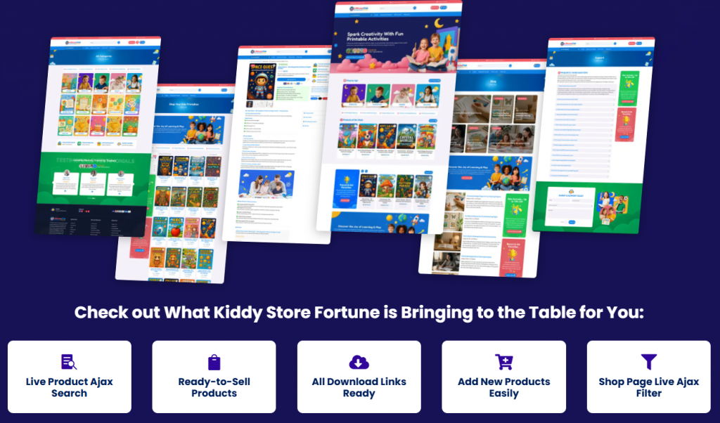 Done-for-You Kids Printable Store-3 Shocking Truth